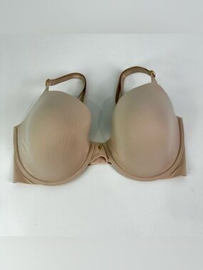 Victoria's Secret Lined Demi Underwire Bra Nude Size 36DDD (F) Smooth Back